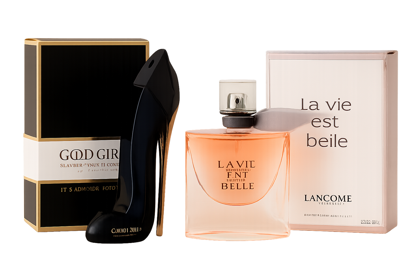 Good Girl + La Vie Est Belle - Set Perfumes Femeninos de Lujo Combo (1,1)
