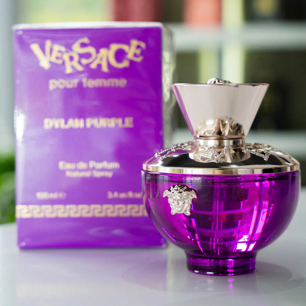 PERFUME DYLAN PURPLE VERSACE 100 ML ORIGINAL Fragancia Femenina de Lujo
