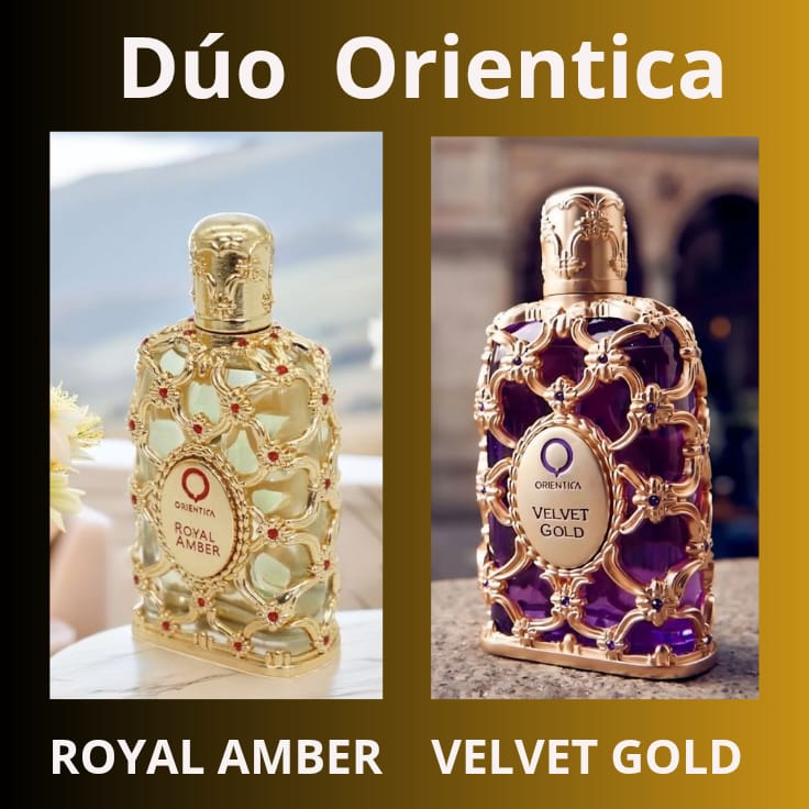 DUO ORIENTICA ROYAL AMBER - VELVET  Original Perfume Unisex de Lujo