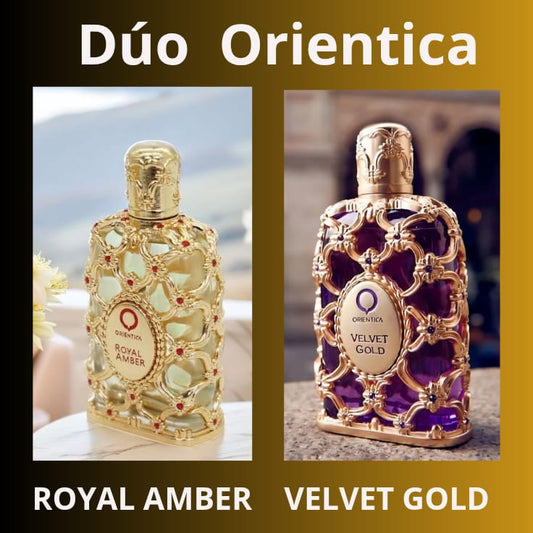 DUO ORIENTICA ROYAL AMBER - VELVET  Original Perfume Unisex de Lujo